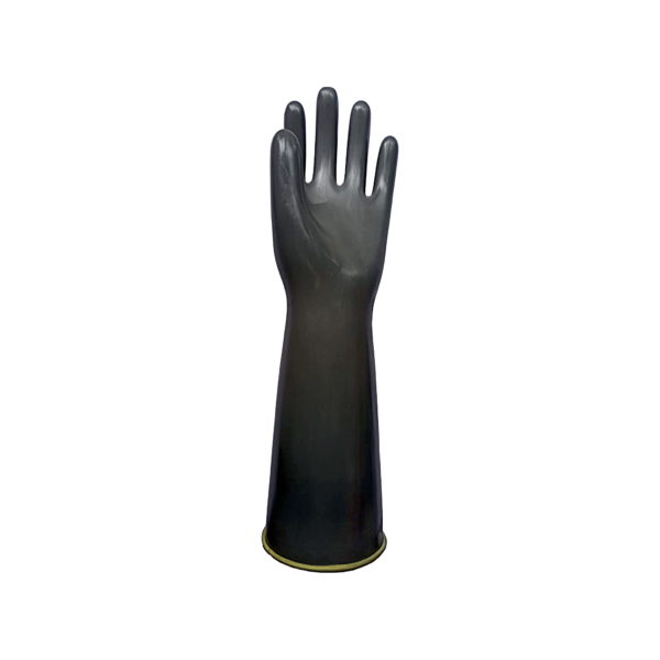 Textilatex corrugated latex glove, made in Guatemala.