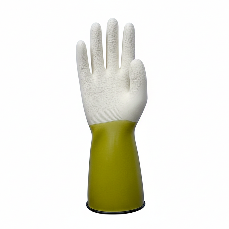 Textilatex - 100% Latex corrugated gloves